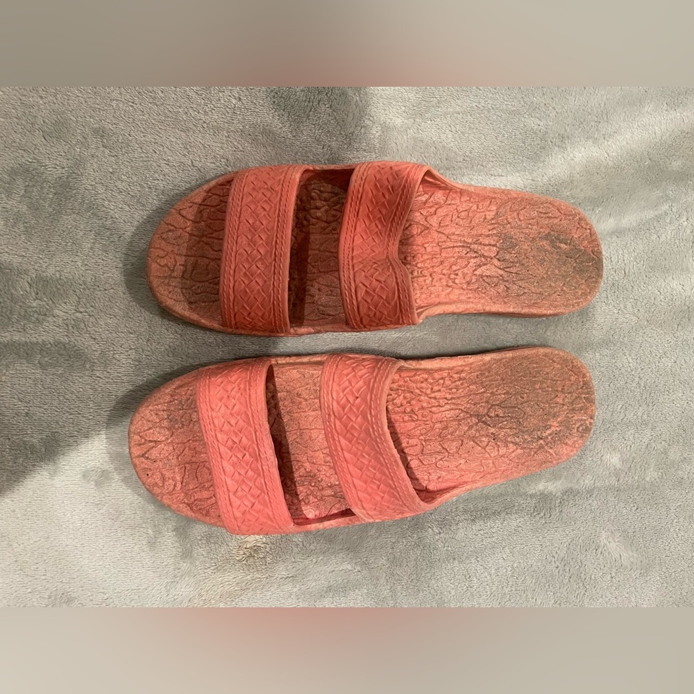 pali hawaii jandals / jesus sandals - women’s size 8